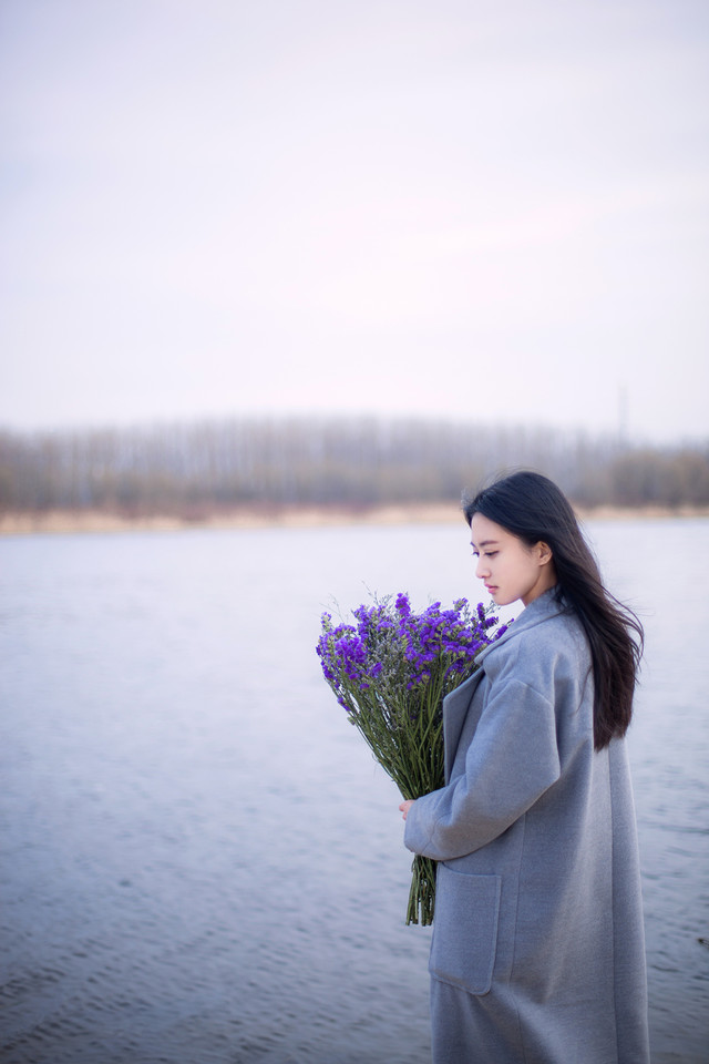 清纯美女迷人清新图